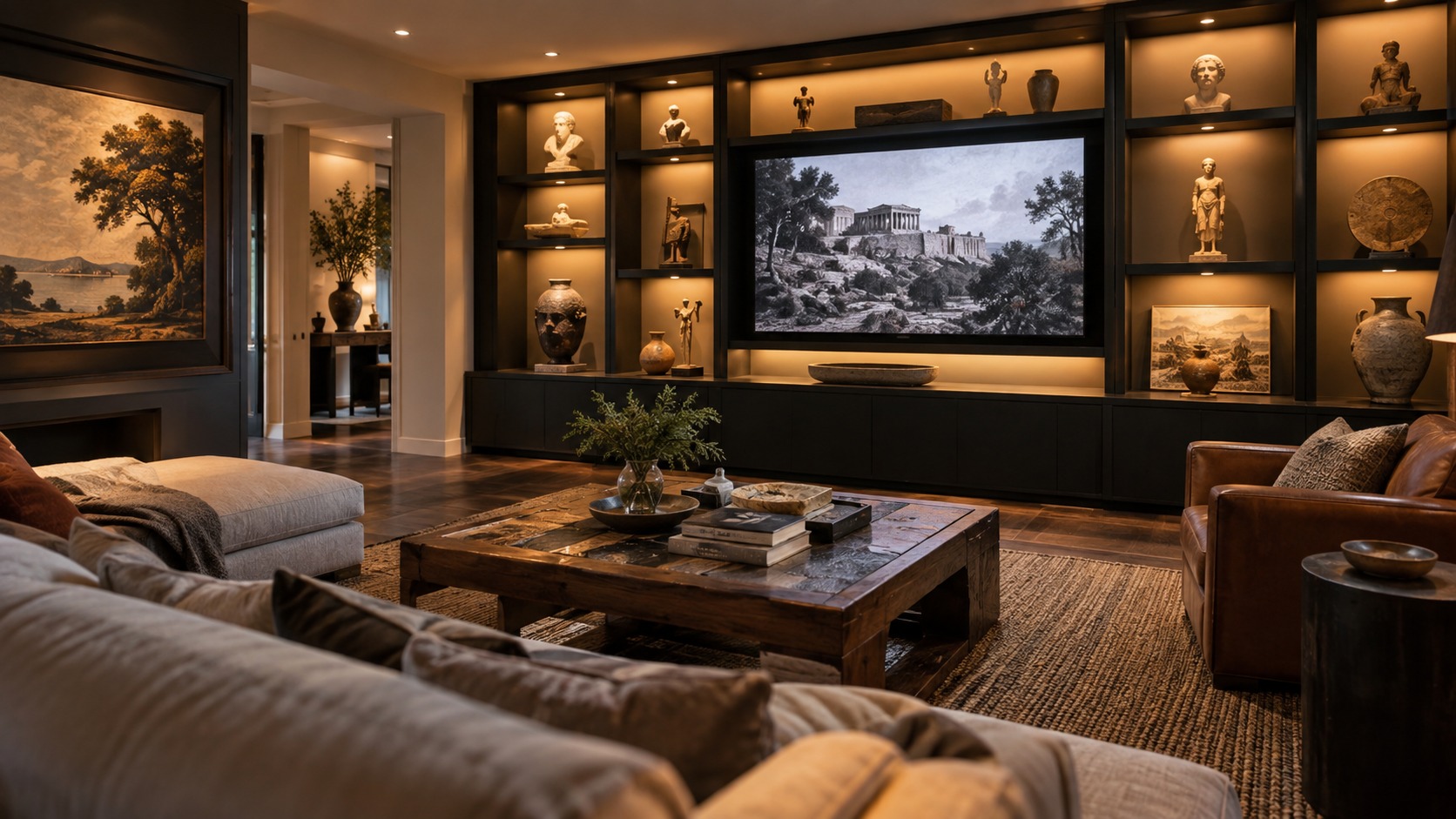 Museum-Inspired Rooms That Turn Homes Into Story Spaces shown as an editorial screenspace interior with no readable text