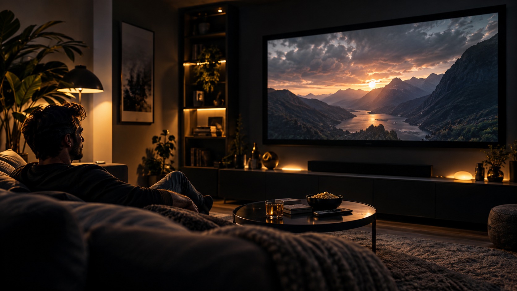 Shadow Play: Using Contrast to Create Mood in Screenspaces shown as an editorial screenspace interior with no readable text