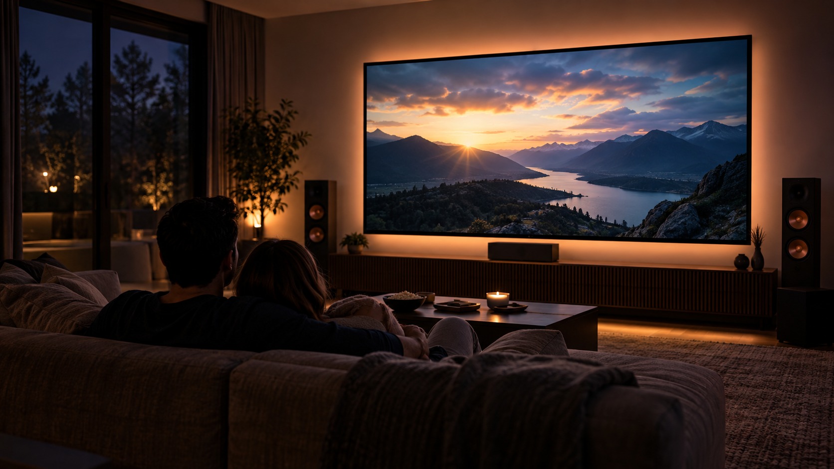 Why Ambient Light Is the Secret to Better Screen Immersion shown as an editorial screenspace interior with no readable text